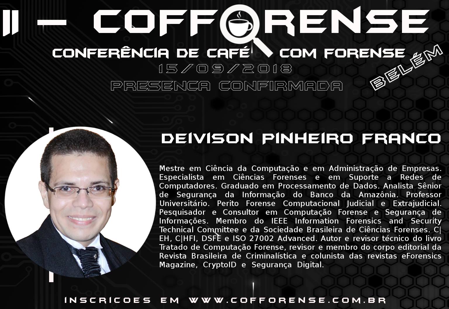 COFFORENSE - Belém - PA - 2018