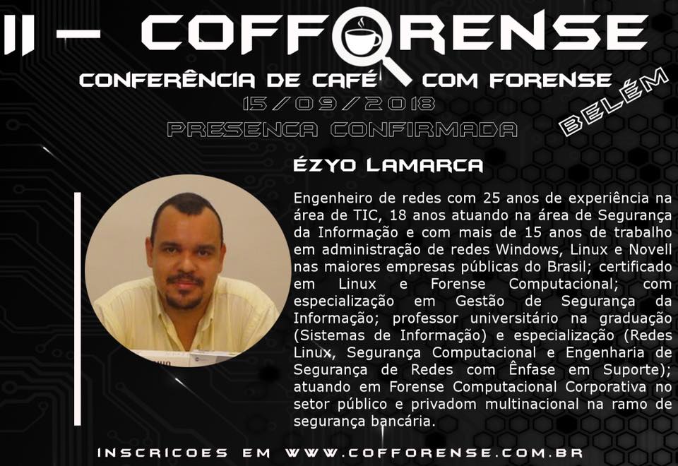 COFFORENSE - Belém - PA - 2018