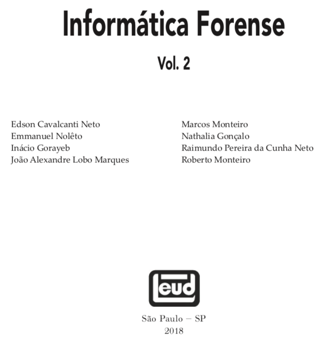 Livro Informática Forense
