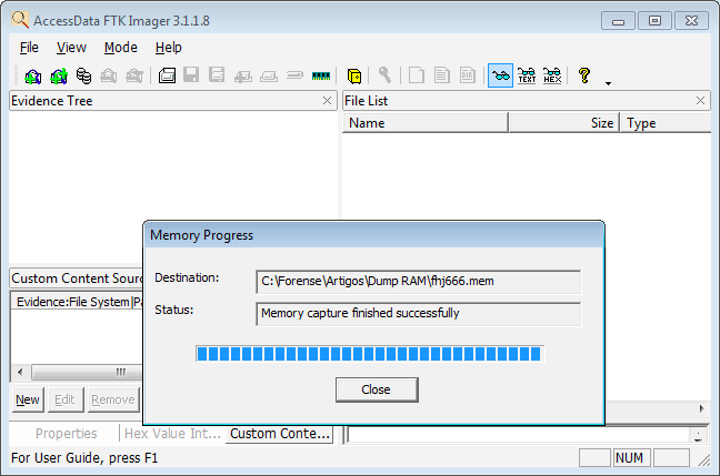 Forense na Memoria RAM