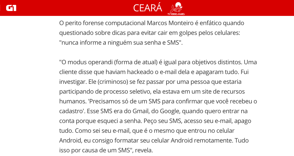 Três golpes pelo celular fazem vítimas diariamente no Ceará e desafiam a polícia