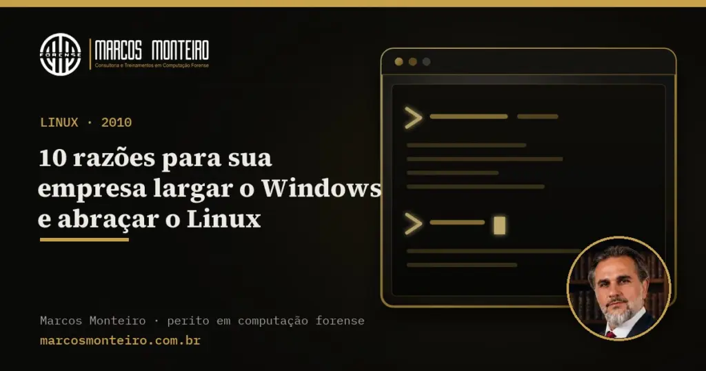 10 razões para sua empresa largar o Windows e abraçar o Linux