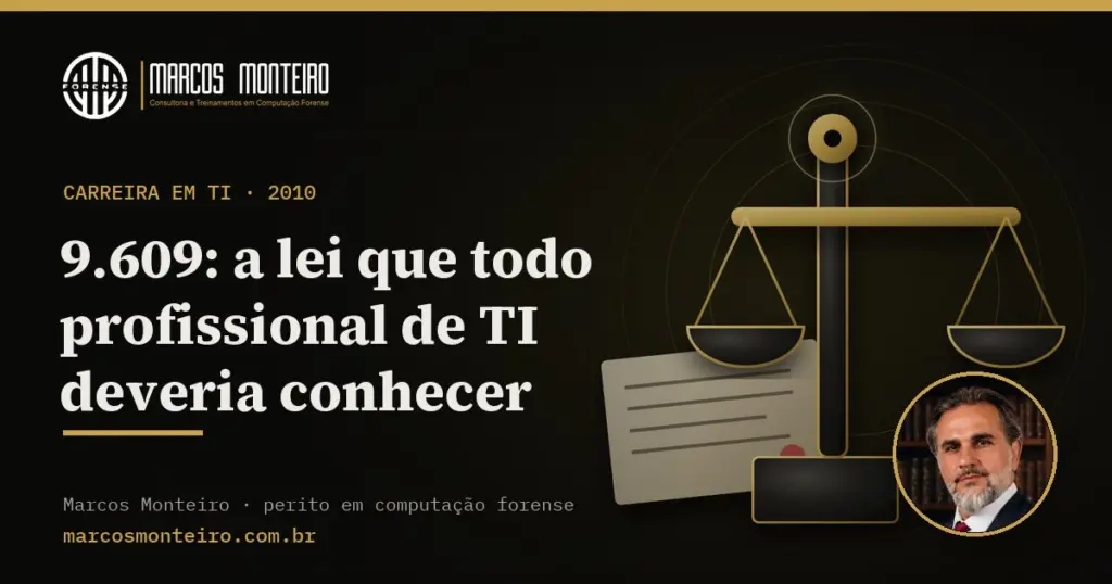 9.609: a lei que todo profissional de TI deveria conhecer