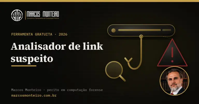 Capa da ferramenta: Analisador de link suspeito (golpes, phishing e encurtadores)