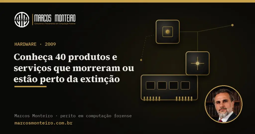 Conheça 40 produtos e serviços que morreram ou estão perto da extinção