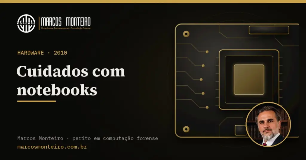 Cuidados com notebooks