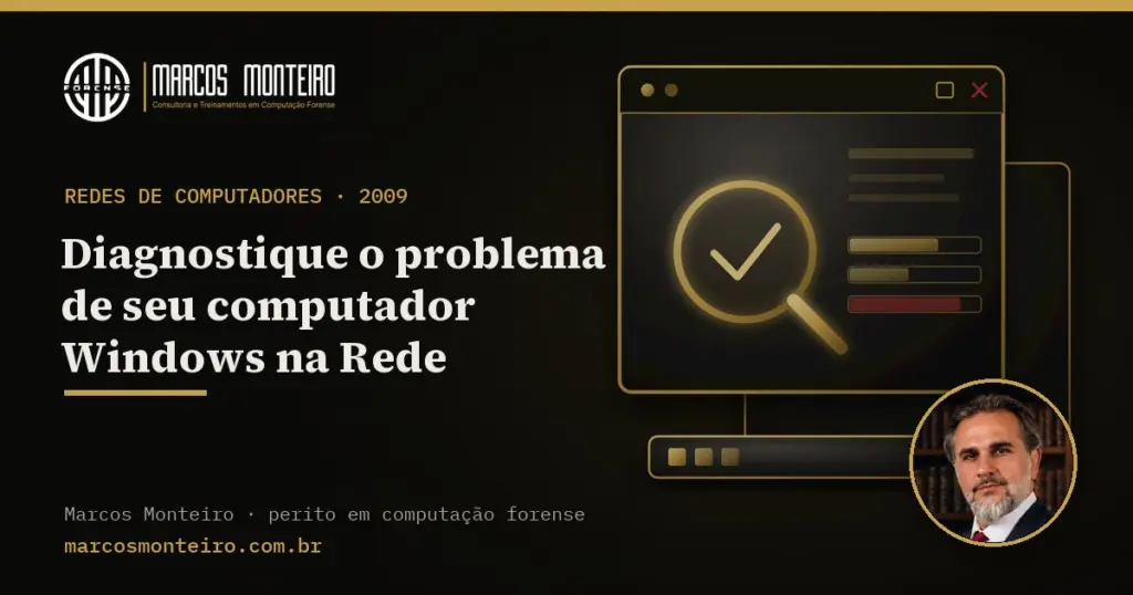 Diagnostique o problema de seu computador Windows na Rede