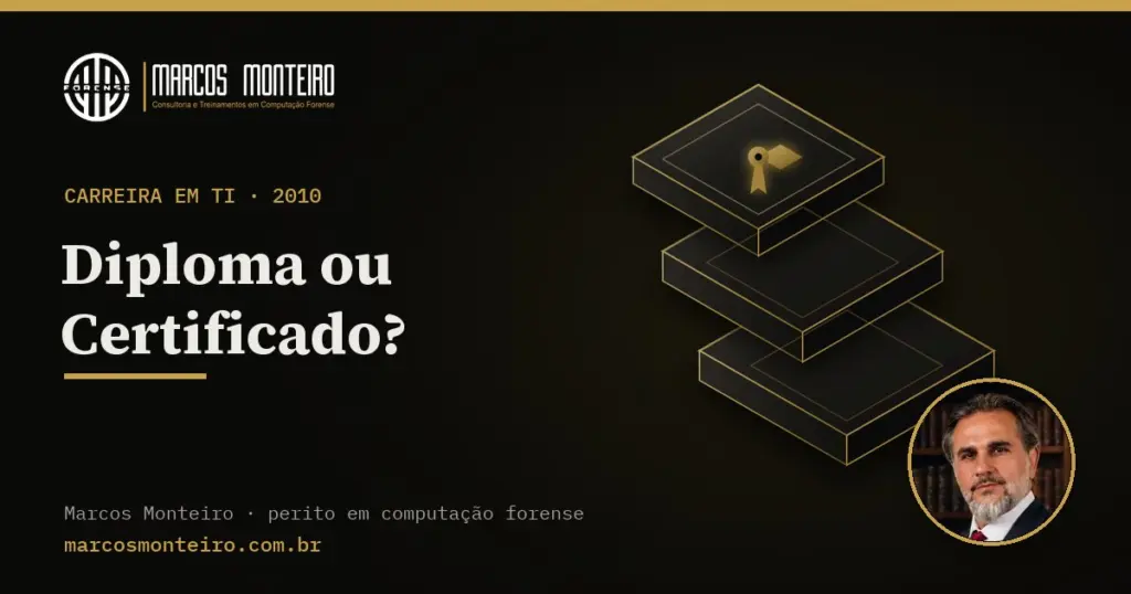 Diploma ou Certificado?