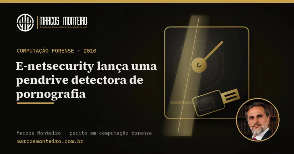 E-netsecurity lança uma pendrive detectora de pornografia