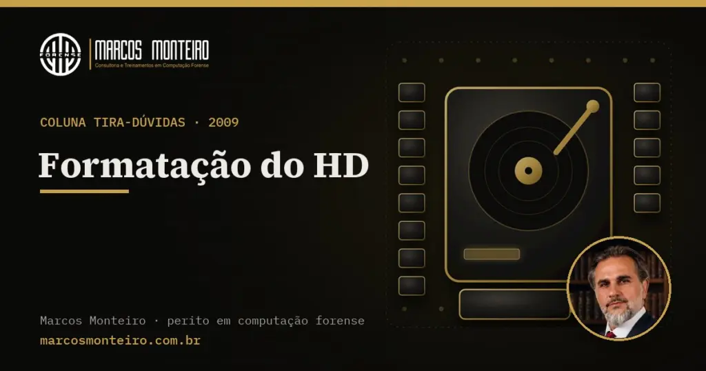 Formatação do HD