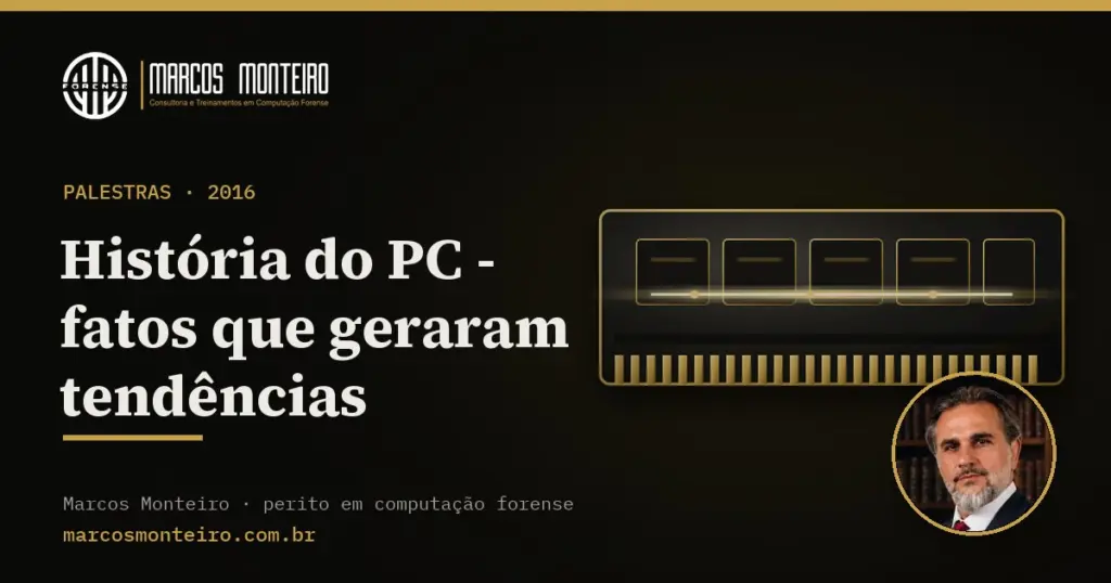 História do PC – fatos que geraram tendências