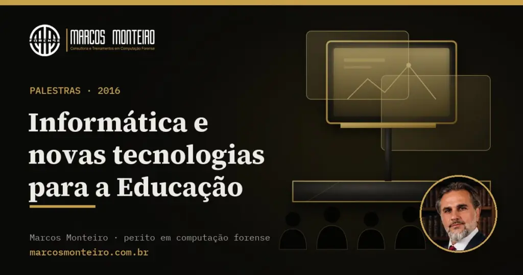 Informática e novas tecnologias para a Educação