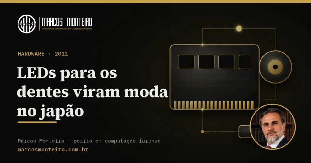 LEDs para os dentes viram moda no japão