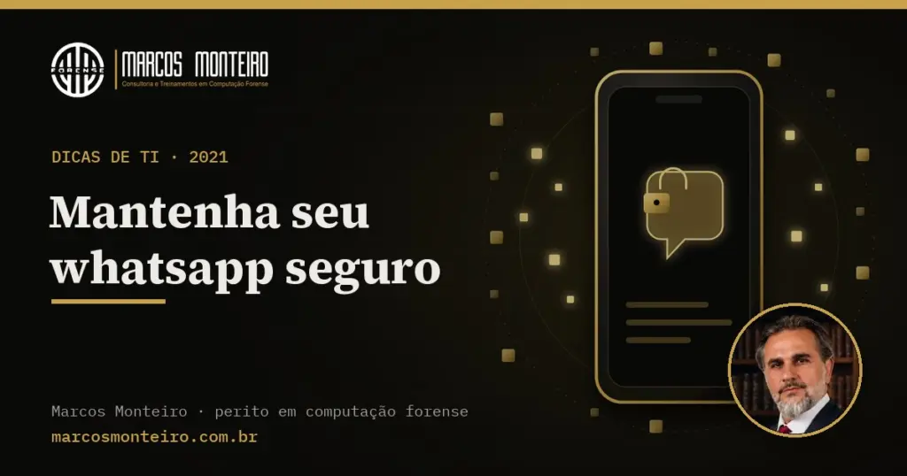 Mantenha seu whatsapp seguro