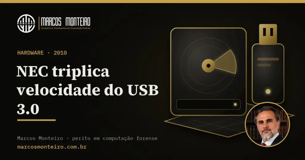 NEC triplica velocidade do USB 3.0