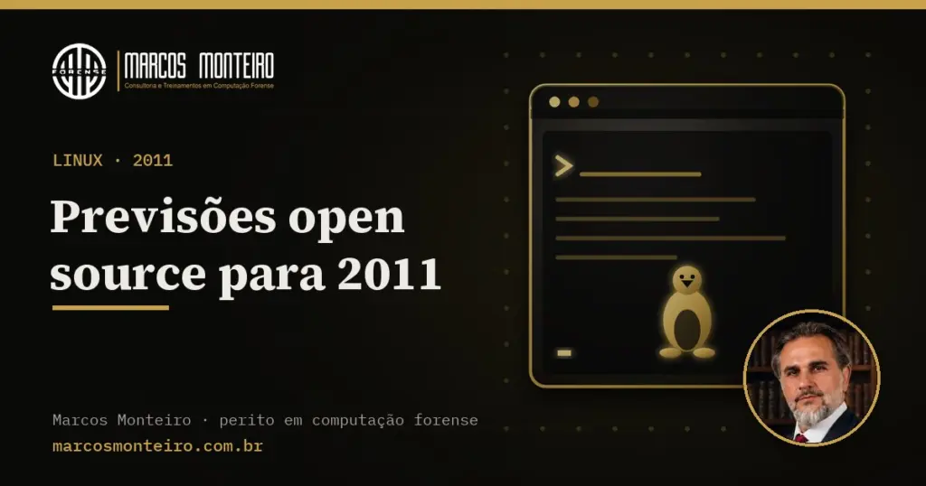 Previsões open source para 2011