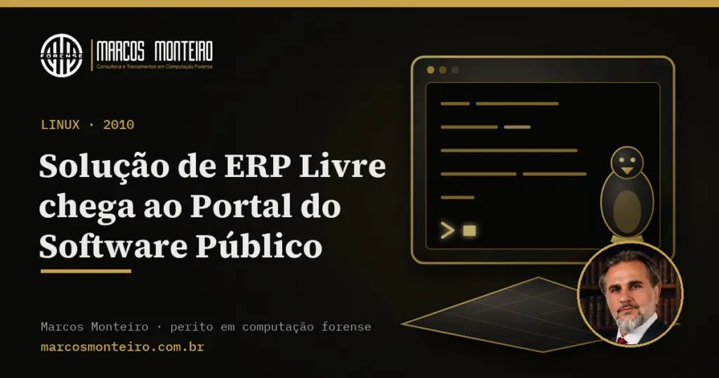 Solução de ERP Livre chega ao Portal do Software Público