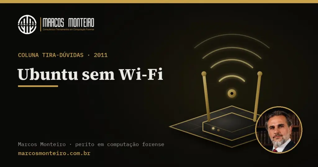Ubuntu sem Wi-Fi