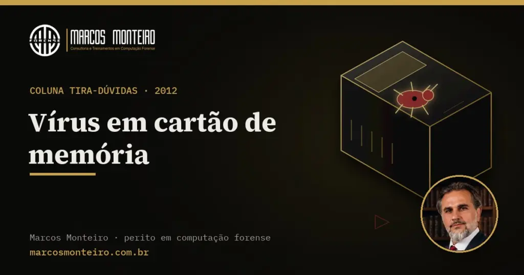 Vírus em cartão de memória