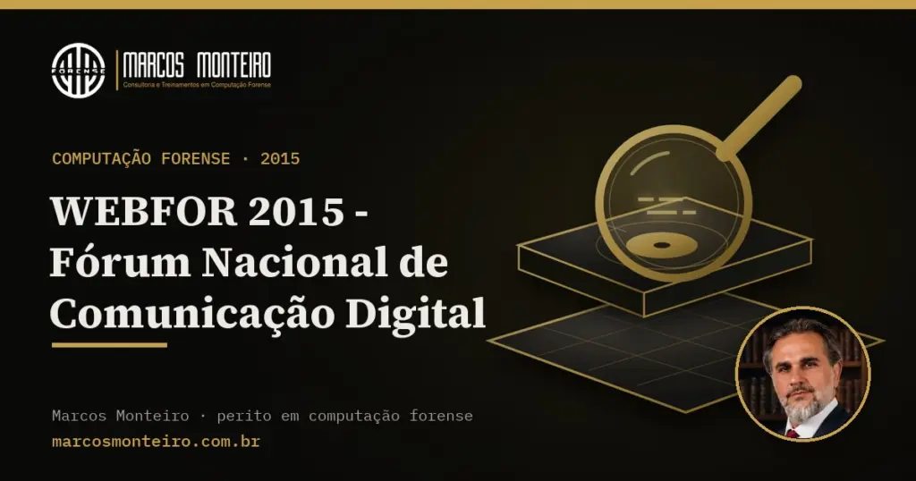 WEBFOR 2015 – Fórum Nacional de Comunicação Digital