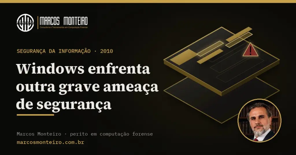 Windows enfrenta outra grave ameaça de segurança